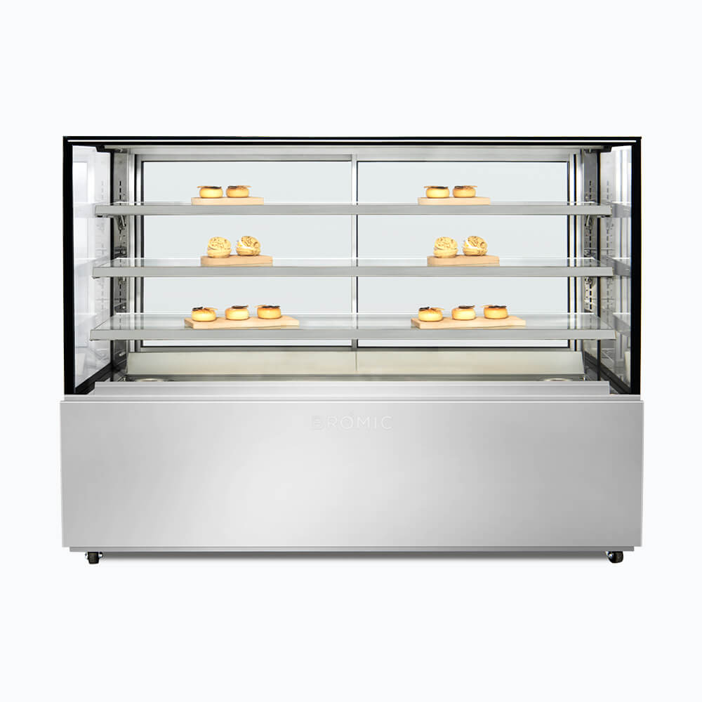 Bromic Hot Food Display 1800mm 830L 4 Tier - FD4T1800H