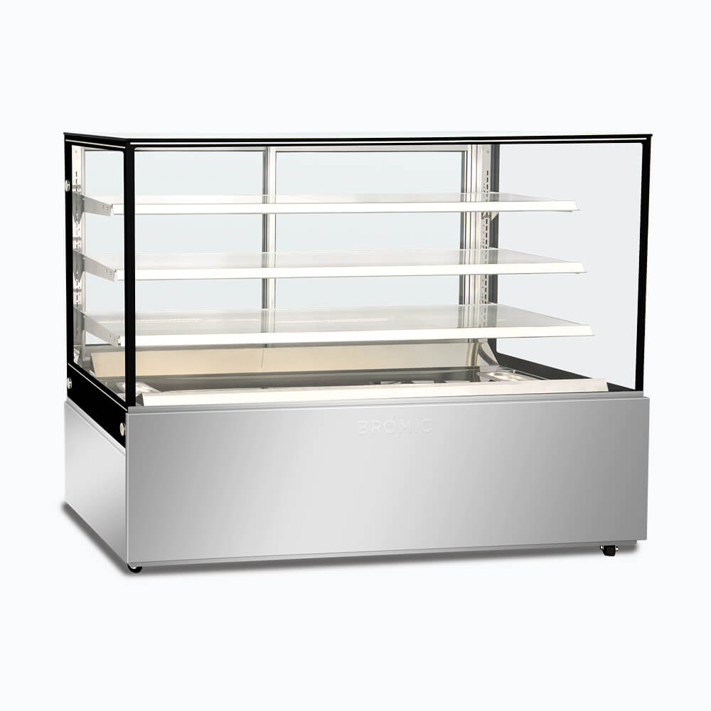 Bromic Hot Food Display 1800mm 830L 4 Tier - FD4T1800H