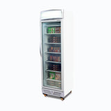 Bromic Upright Display Freezer with Lightbox Flat Glass Door 300L UF0374LS