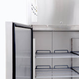 Bromic Upright Storage Freezer Gastronom Stainless Steel 1300L UF1300SDF