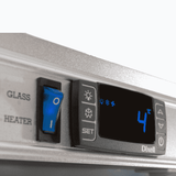 Bromic Upright Display Fridge - 1507L - 3 Doors - Flat Glass - Lightbox