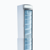 Bromic Upright Display Fridge - 380L - 1 Door - Curved Glass - Lightbox