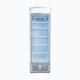 Bromic Upright Display Fridge - 438L - 1 Door - Flat Glass - Lightbox