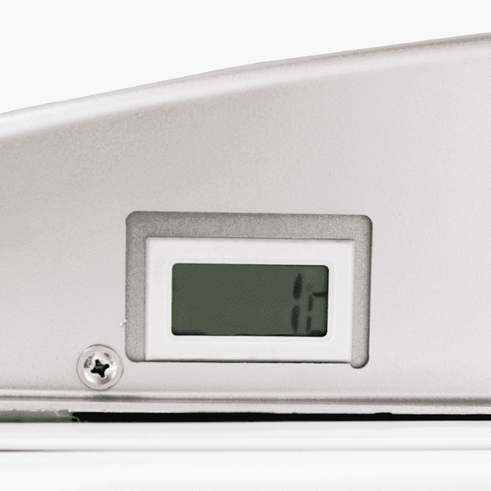 Bromic Upright Display Fridge - 438L - 1 Door - Flat Glass - Lightbox