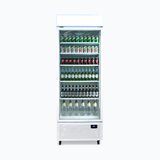 Upright Display Fridge - 659L - 1 Door - Flat Glass - Lighbox