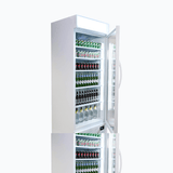 Upright Display Fridge - 659L - 1 Door - Flat Glass - Lighbox