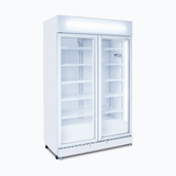 Bromic Upright Display Fridge Flat Glass Door 960L LED ECO GM1000LW ECO