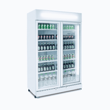 Bromic Upright Display Fridge Flat Glass Door 960L LED ECO GM1000LW ECO