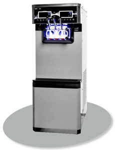 Brullen Beast Twin Twist Acai & Soft Serve Ice Cream Machine (Air Mix Pump / Pasteurised)