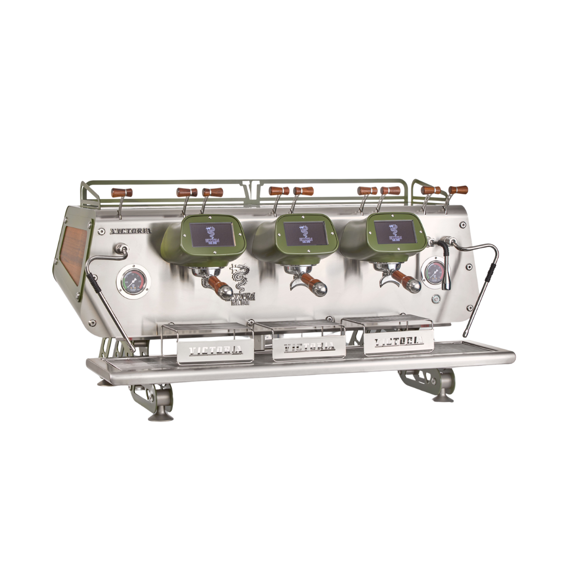 Bezzera Victoria PID 3 Group Espresso/Coffee Machine (Green) BZVICTORIAPID3GV - Whisk Hospitality - BZVICTORIAPID3GV