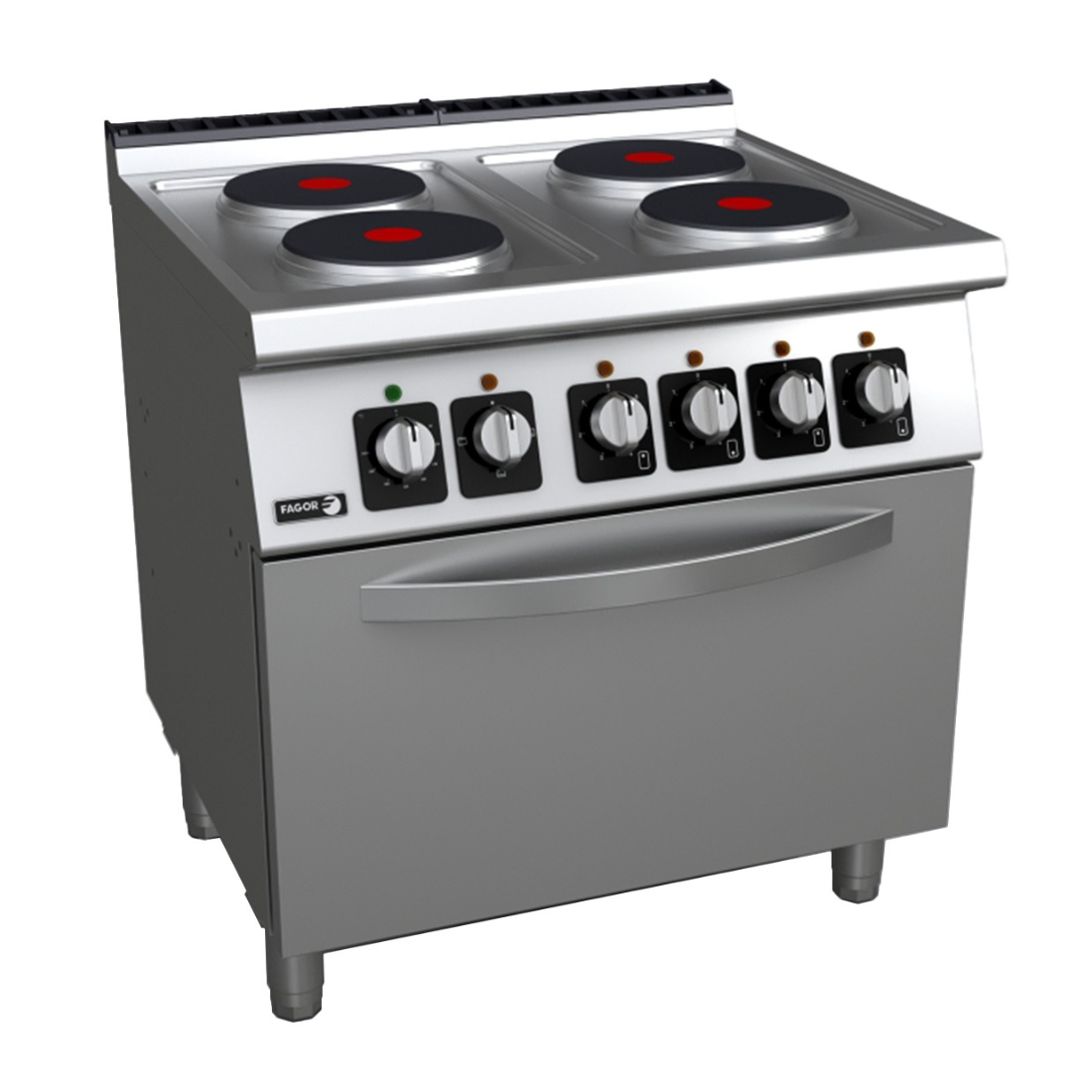 Fagor Kore 700 Series Electric 4 Burners with oven  C-E741