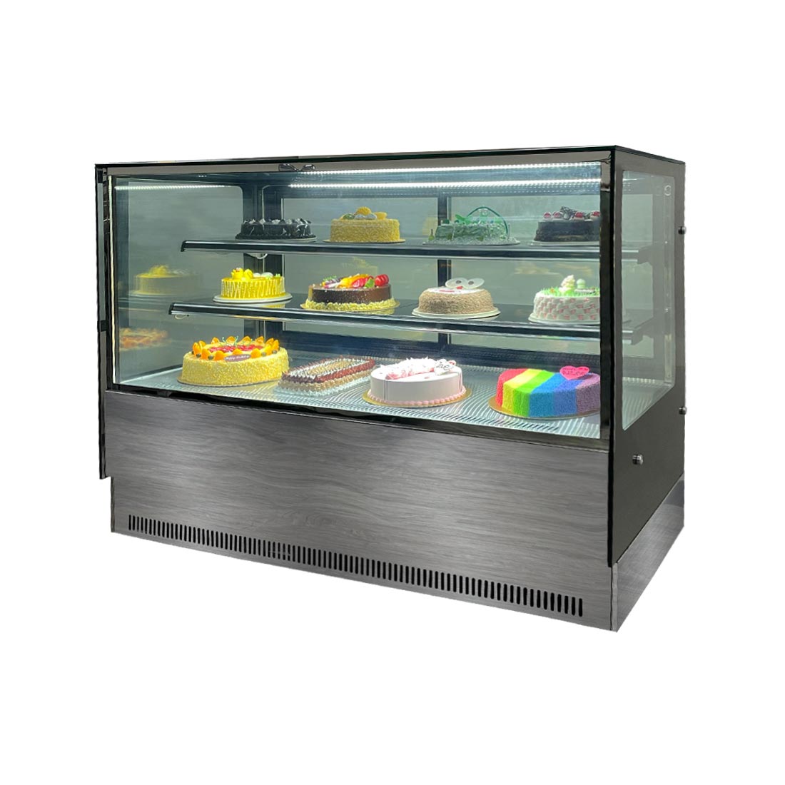 Bonvue Modern 2 Shelves Cake or Food Display - GAN-1800RF2