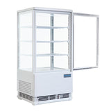 Polar C-Series Energy Efficient Display Fridge White - 68Ltr