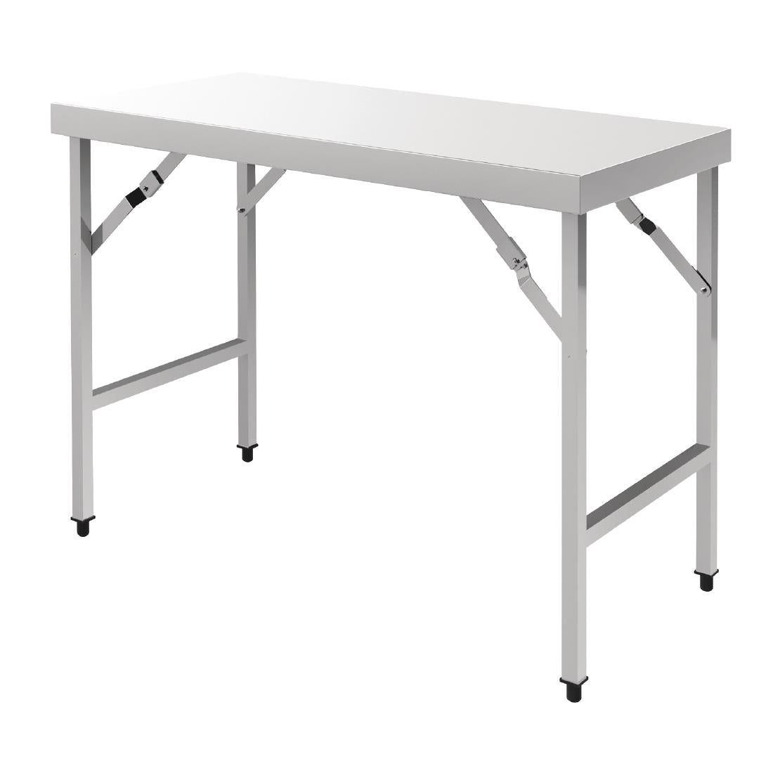 Vogue Folding Table St/St - 1200x600x900mm 47 1/4x 23 1/2 x 35 1/2" CB905