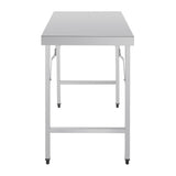 Vogue Folding Table St/St - 1200x600x900mm 47 1/4x 23 1/2 x 35 1/2" CB905