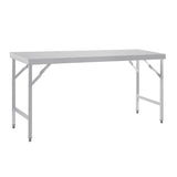 Vogue St/St Folding Table - 1800x600x900mm CB906
