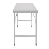 Vogue St/St Folding Table - 1800x600x900mm CB906