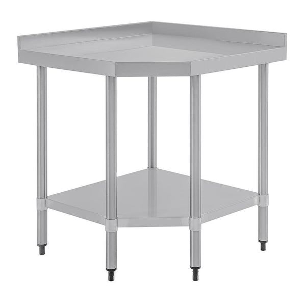 Vogue Corner Unit St/St - 960x800x600mm 37 3/4 x31 1/2 x23 1/2" CB907