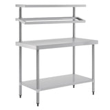 Vogue Prep Station St/St - 1200x600x1500mm 47 1/4 x23 1/2 x59" CB908