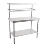 Vogue Prep Station St/St - 1200x600x1500mm 47 1/4 x23 1/2 x59" CB908