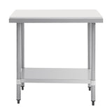 Vogue St/St Cutting Board Table - 900x600x900mm CB911