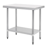 Vogue St/St Cutting Board Table - 900x600x900mm CB911