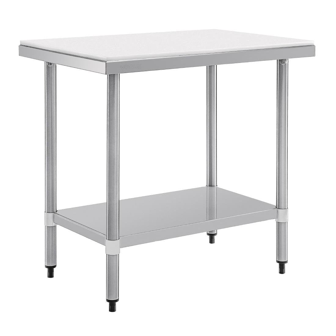 Vogue St/St Cutting Board Table - 900x600x900mm CB911
