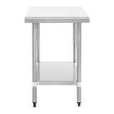 Vogue St/St Cutting Board Table - 900x600x900mm CB911