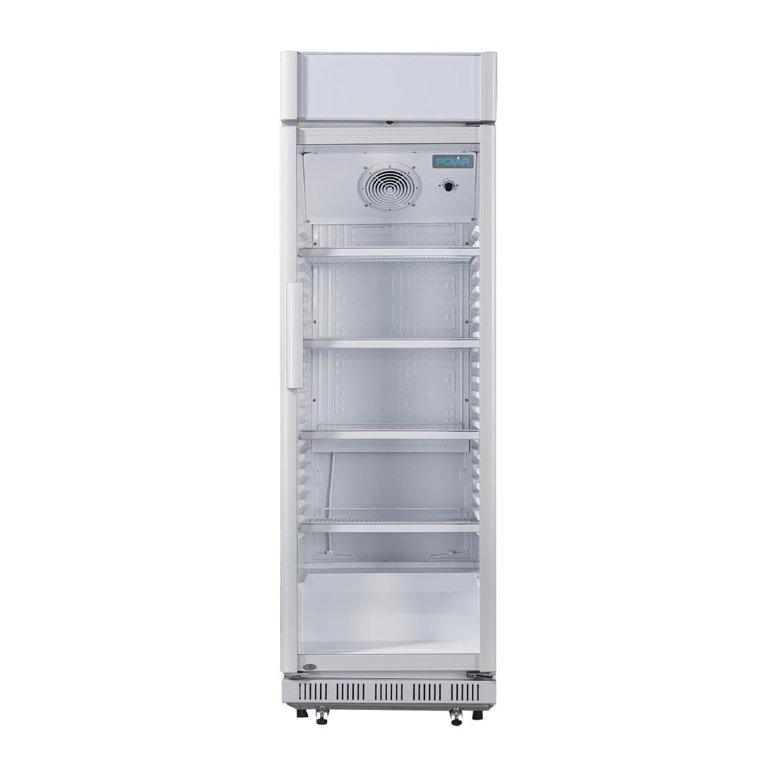 Polar C-Series Upright Display Cooler with Light Box - 346Ltr CC064-A