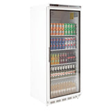 Polar C-Series Upright Display Fridge White 600Ltr CD088-A