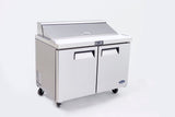 Atosa 2 DOOR SANDWICH PREP TABLE FRIDGE 1225 MM MSF8302