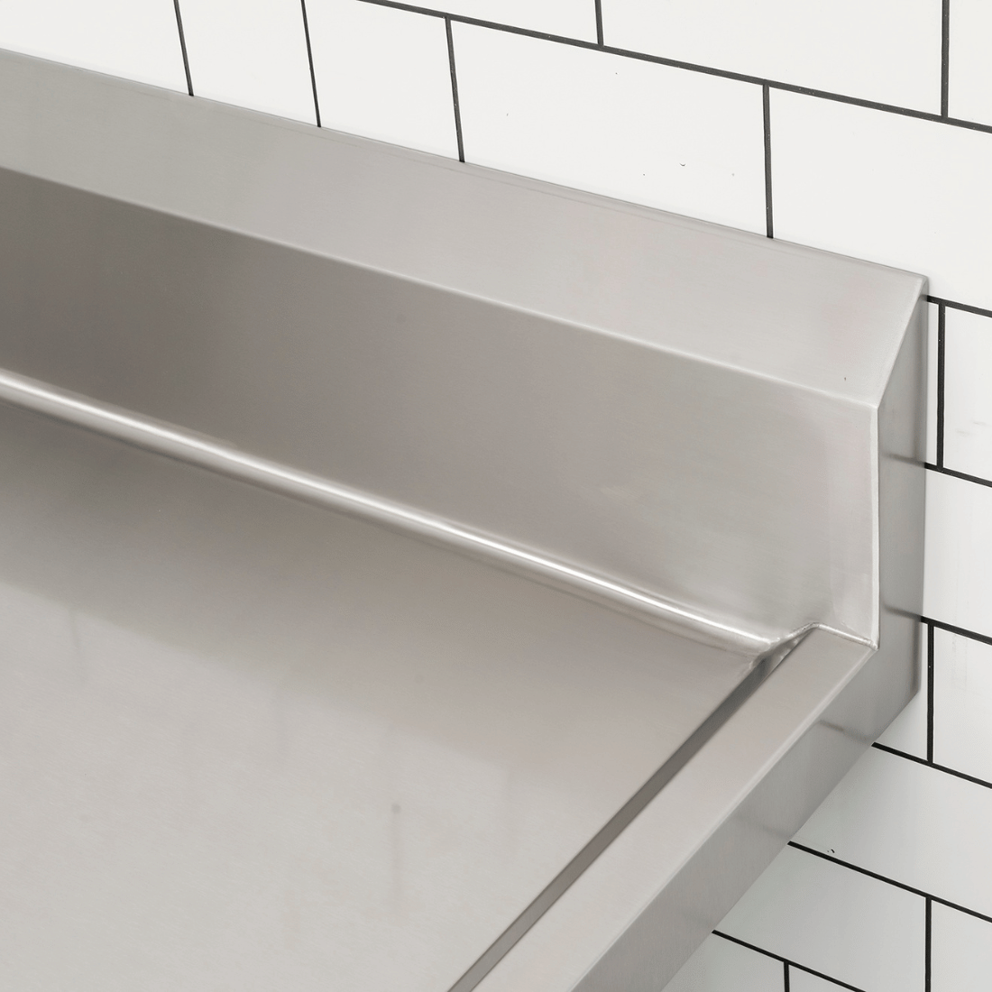 Modular System Clean Dish Table with Splashback CDT-900L