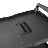 Vogue 3 Tier PP Folding Trolley Black - 835x645x405mm CK113