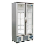 Polar G-Series Double Door Upright Back Bar Fridge Hinged St/St 490Ltr CK477-A