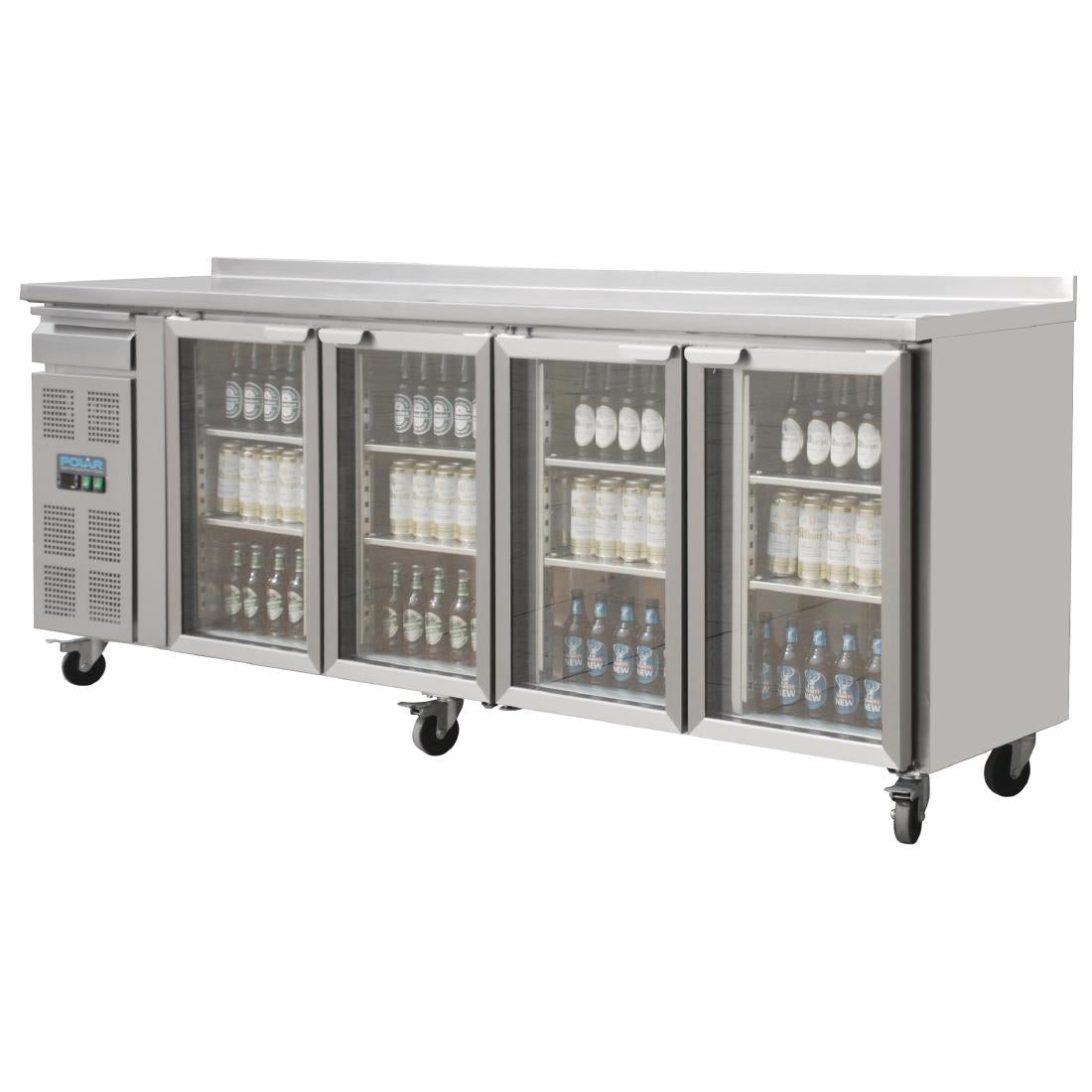 Polar U-Series Premium Bar Fridge 4 Door St/St - 720Ltr CK492-A