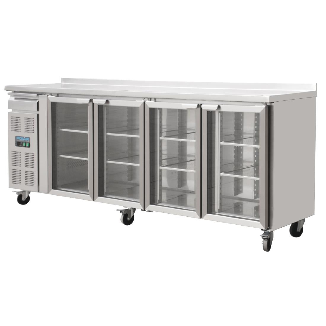Polar U-Series Premium Bar Fridge 4 Door St/St - 720Ltr CK492-A