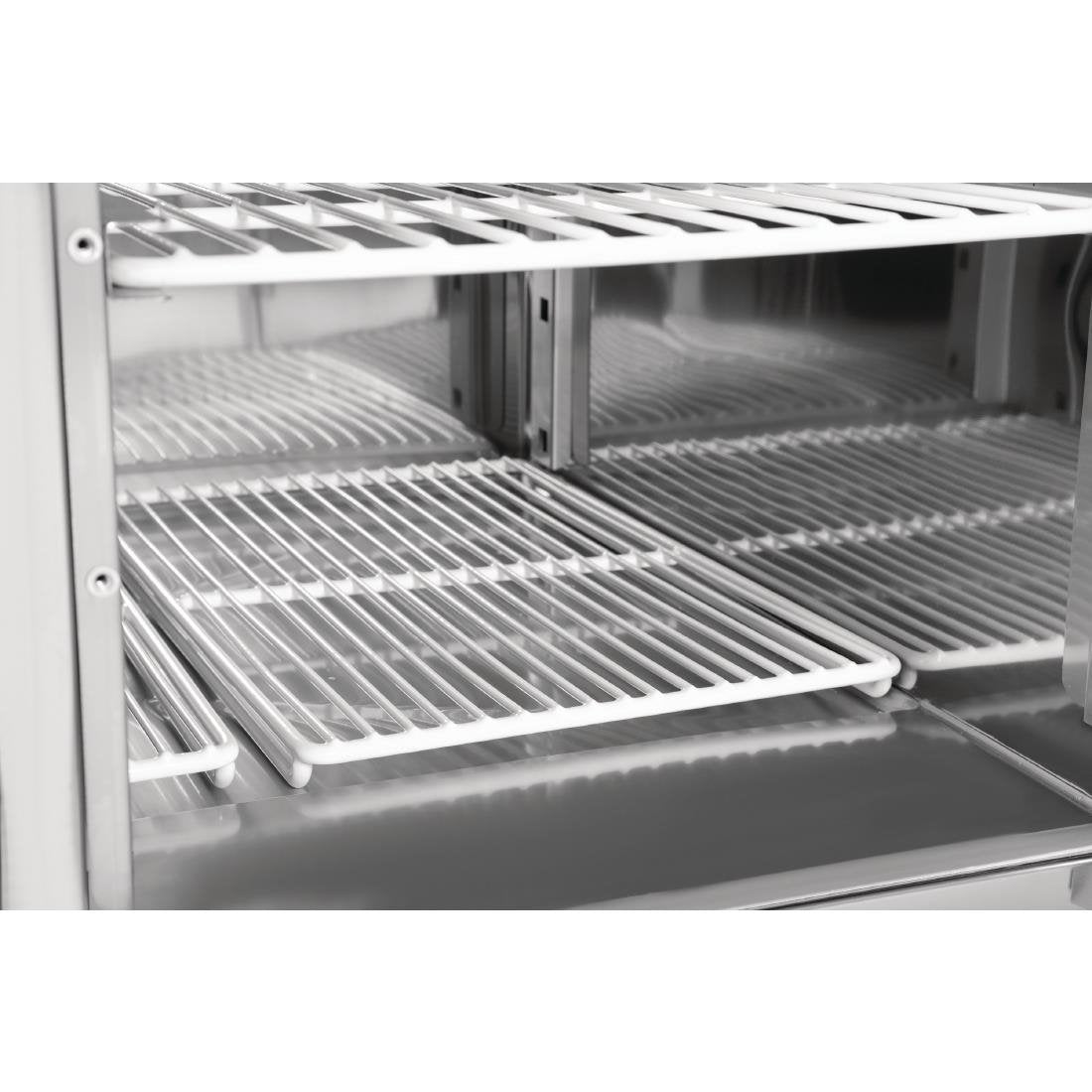 Polar G-Series Double Door Counter Fridge 240Ltr