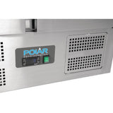 Polar G-Series Double Door Counter Fridge 240Ltr