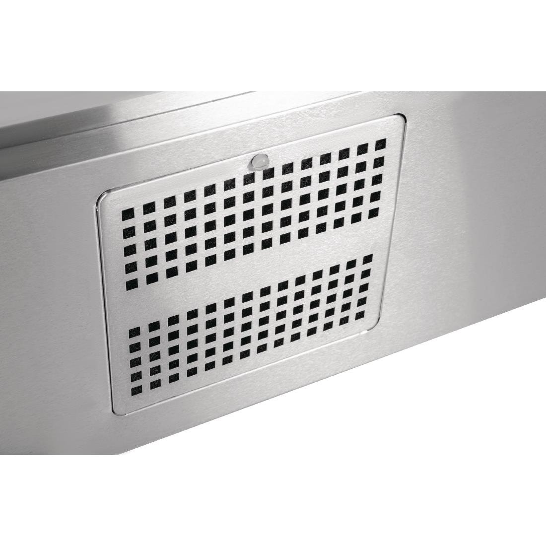 Polar G-Series Double Door Counter Fridge 240Ltr