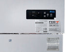 TROPICAL Thermaster 2 x Half door SS Fridge - SUC500