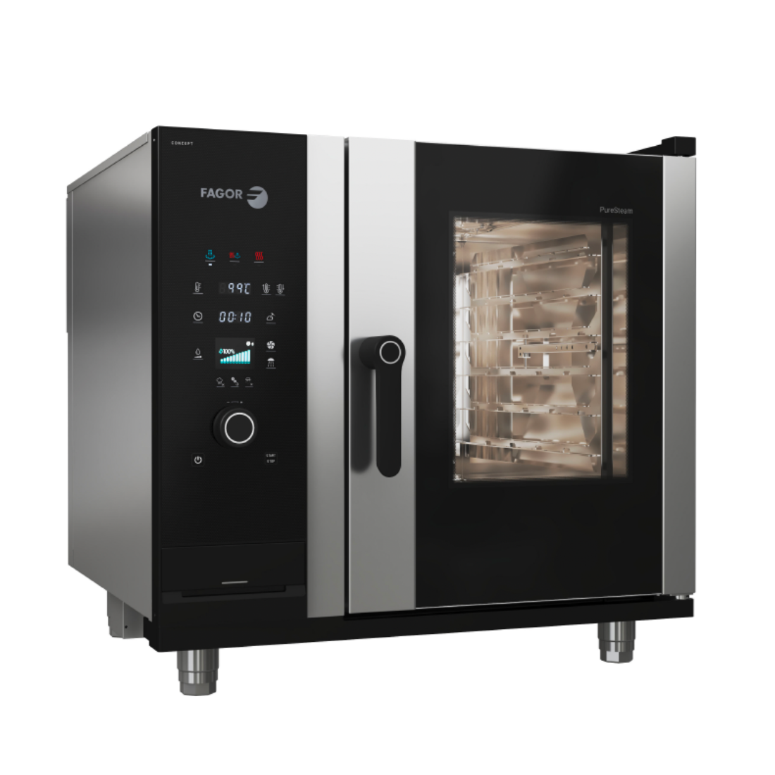 Fagor IKore Concept 6 Tray PureSteam Boiler Combi Oven CPW-061ERLWS - Whisk Hospitality - CPW-061ERLWS