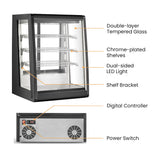 Bonvue Chilled Angled Counter-Top Food Display - CTA-196