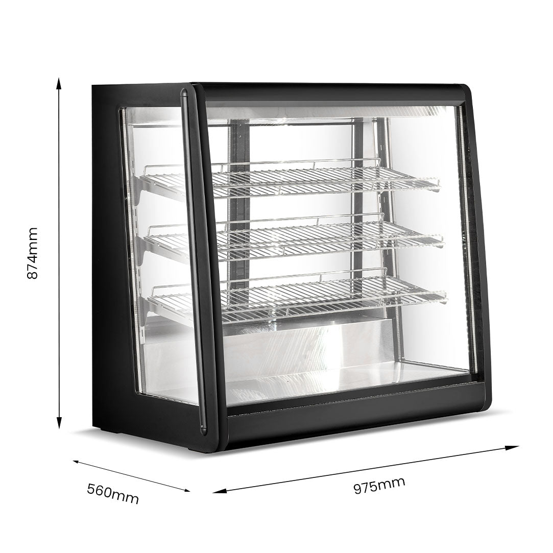 Bonvue Chilled Angled Counter-Top Food Display - CTA-246
