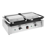 Apuro Bistro Contact Grill - Double (Ribbed/Ribbed)