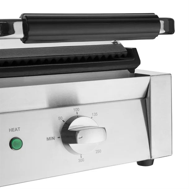 Apuro Bistro Contact Grill - Double (Ribbed/Ribbed)