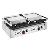 Apuro Double Contact Grill Ribbed/Flat Plate CU612-A