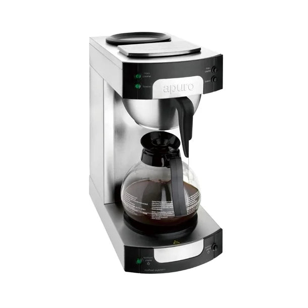 Apuro Filter Coffee Maker with Glass Jug