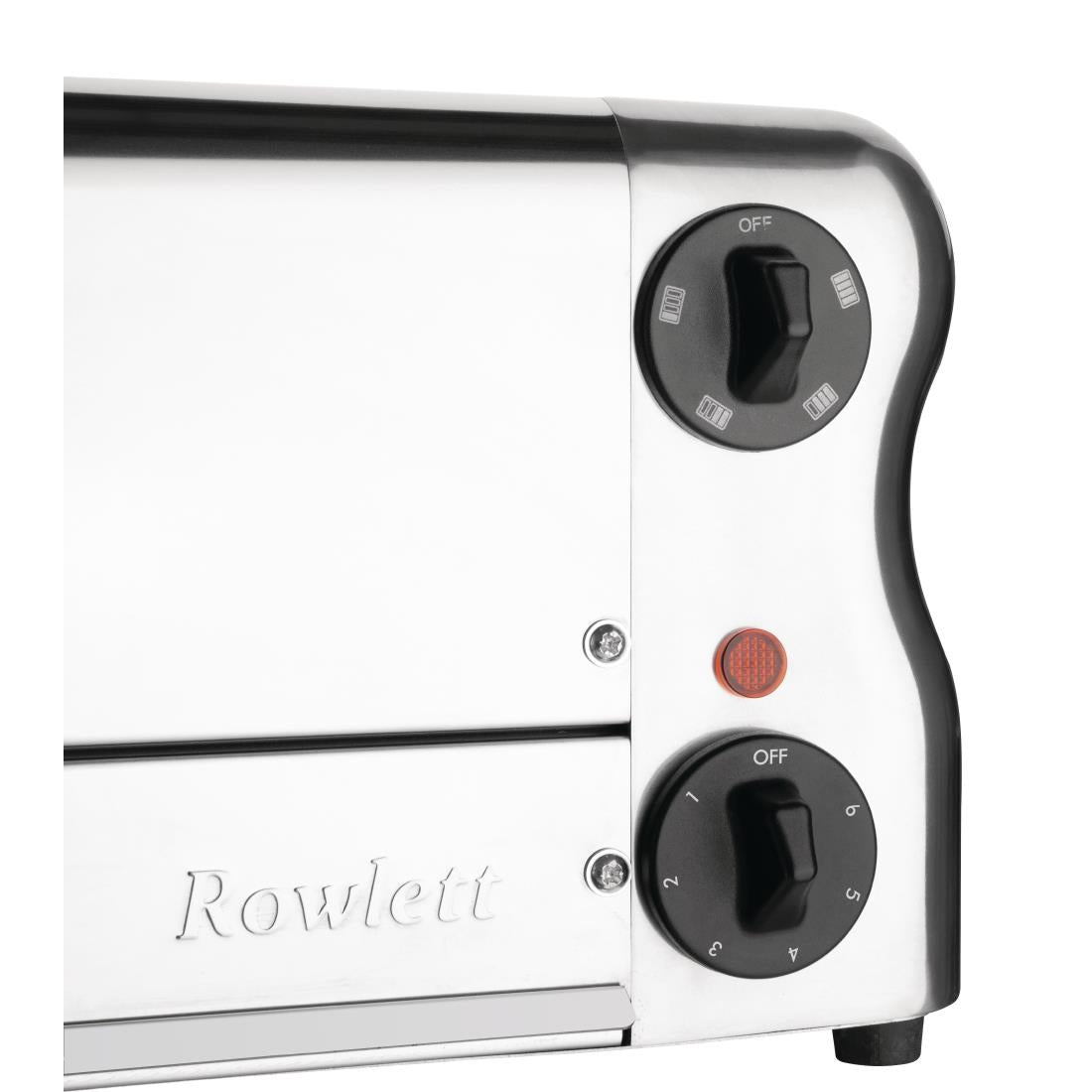 Rowlett Esprit 4 Slot Toaster Chrome with Elements & Sandwich Cage CH181-A