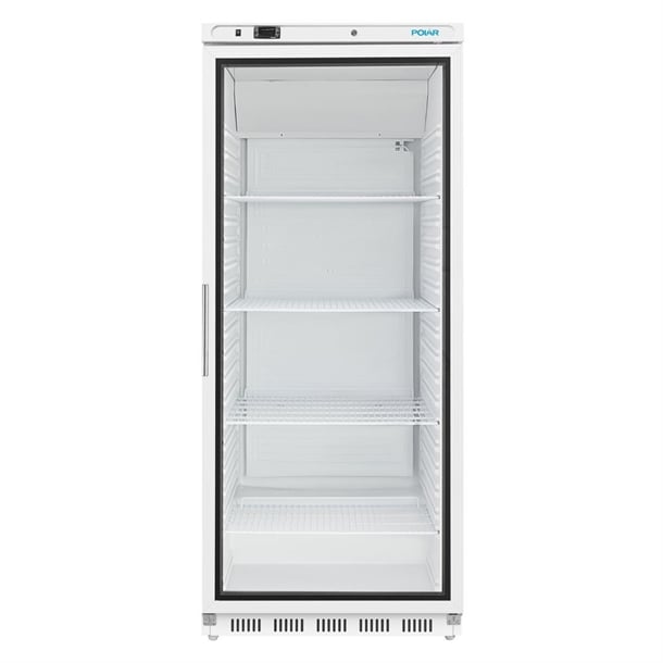 Polar C-Series Upright Display Fridge White - 600Ltr CZ787-A