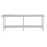 Vogue Premium 304  Stainless Steel Table - 2400x600x900mm DA333